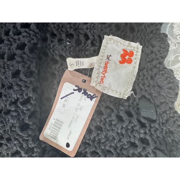 Two Twenty Two Women's sz Small Crochet Dress Tunic Coverup Boho Y2K - Picture 6 of 7